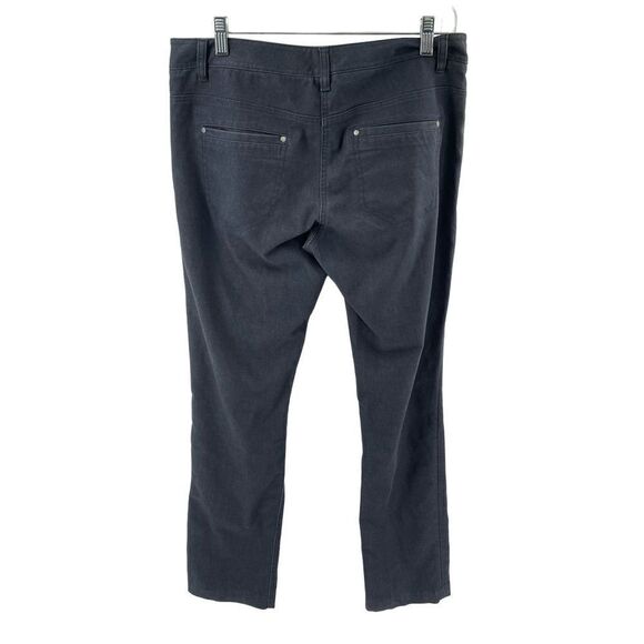 H & M straight leg light black dark grey gray denim jeans 12 EUC - Picture 5 of 13